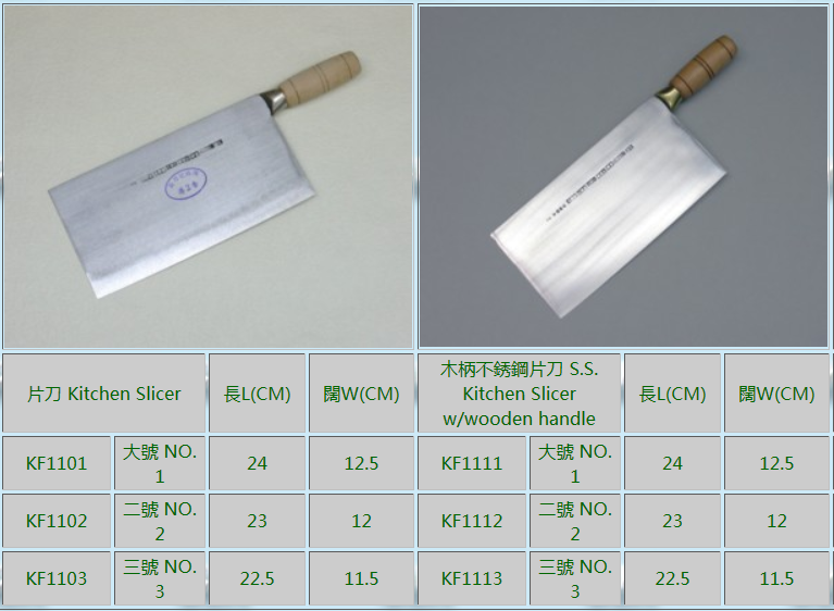 CCK Vegetable Cleaver (Slicer) KF1912 - Chan Chi Kee Cai Dao